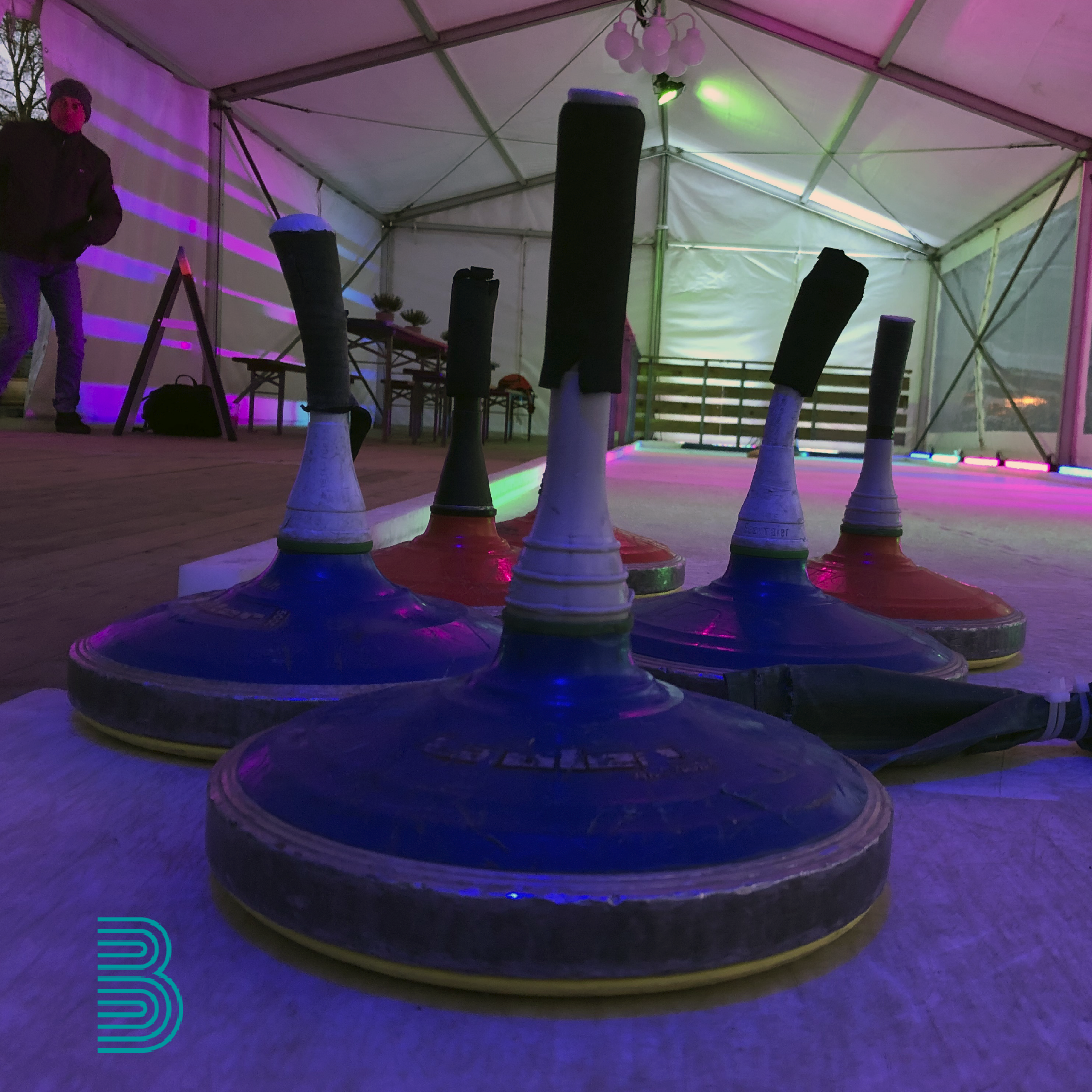 Eisstockschießen am Halterner See