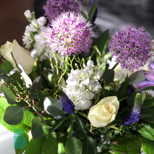 Ein Blumenstrauß.