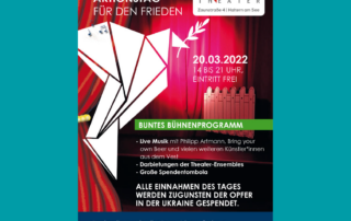 Ein Plkakat für eine Spendenaktion.