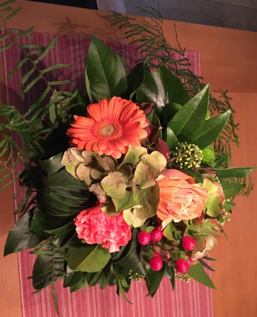 Ein Blumenstrauß.