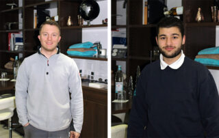 Jannik Bresser und Firat Tekin.