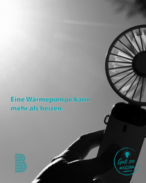 Eine Wärmepumpe kann mehr als heizen.